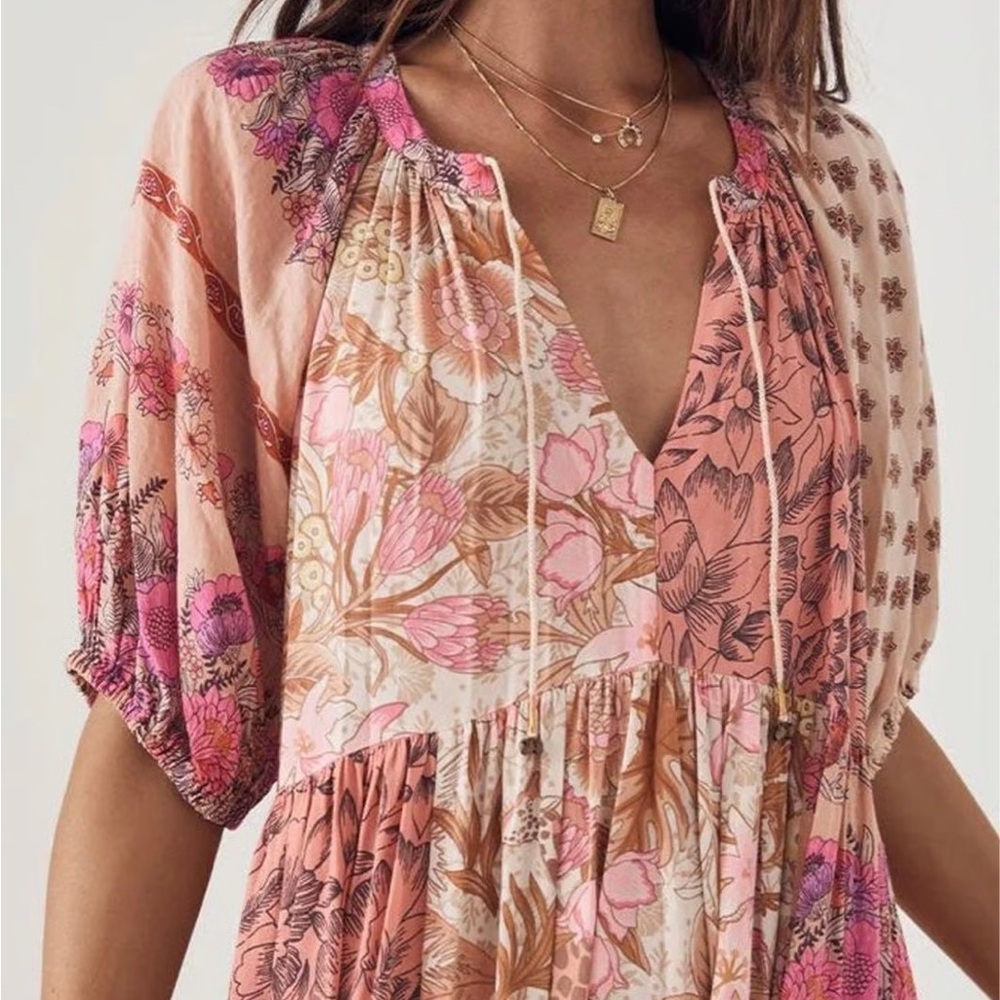 Spell Designs Renew Patchwork First Edition Gown … - image 2